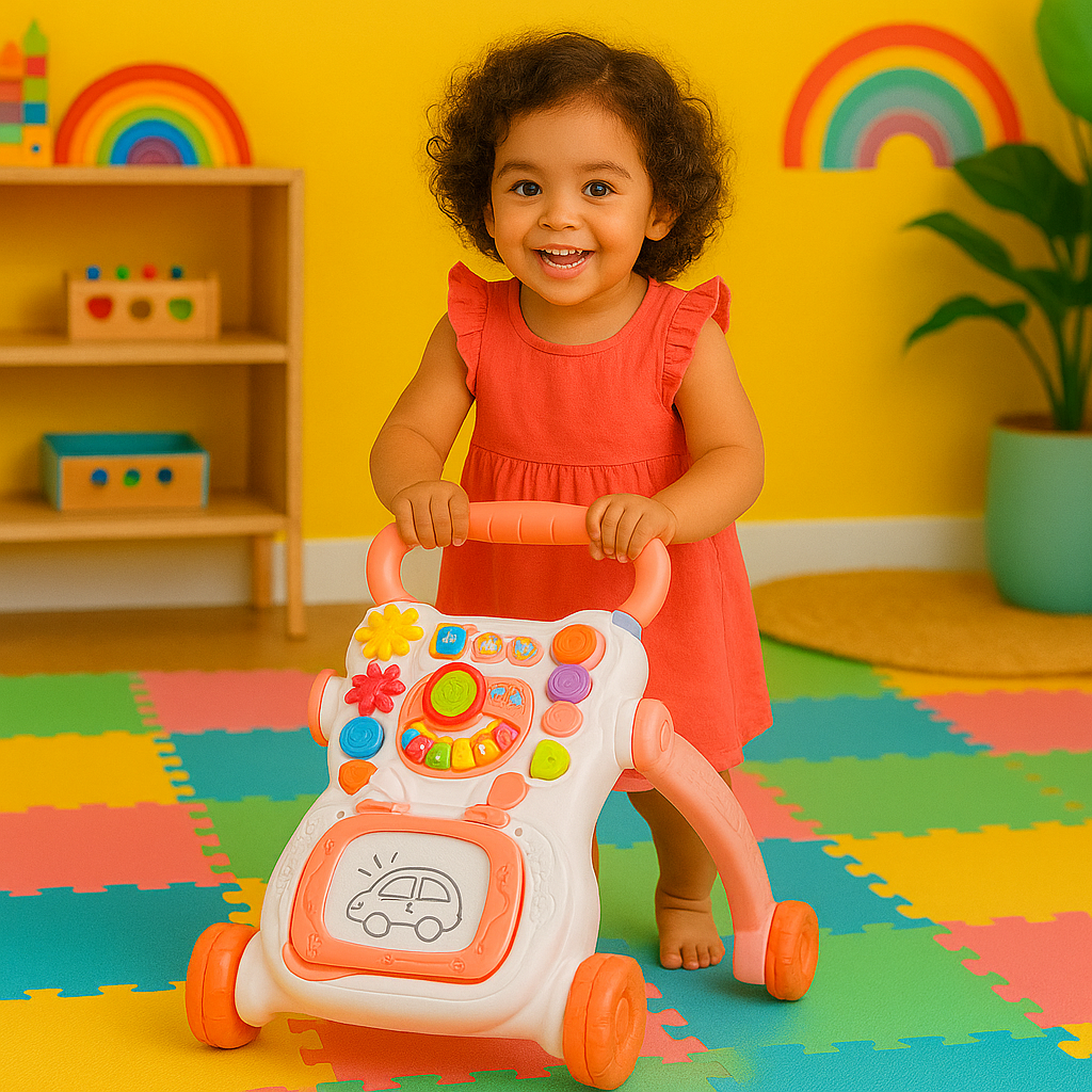 CAMINADOR ANDADOR BEBES CON TABLERO KIDSTEP® 3 EN 1
