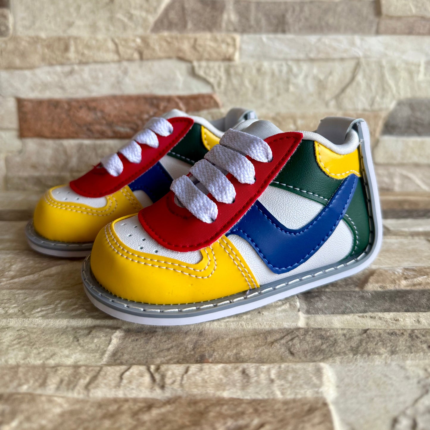 TENIS DEPORTIVOS COLORS AMARILLOS