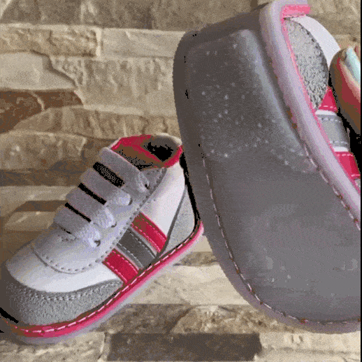 TENIS GRS FUCSIA LUZ LED
