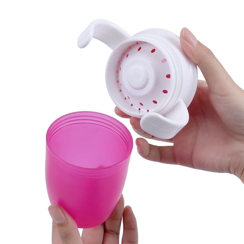 VASO PARA NIÑOS Y BEBÉS ANTIDERRAMES 360°