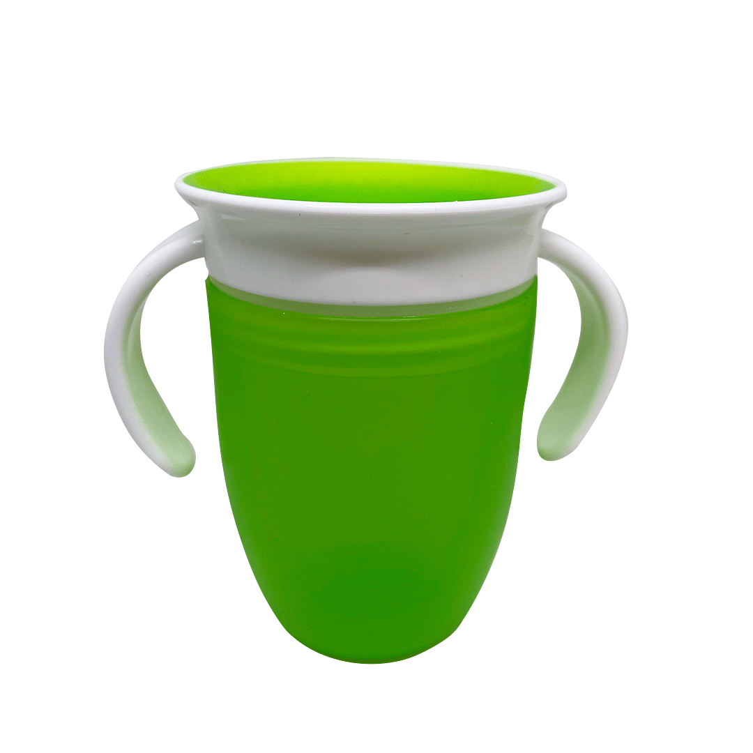VASO PARA NIÑOS Y BEBÉS ANTIDERRAMES 360°