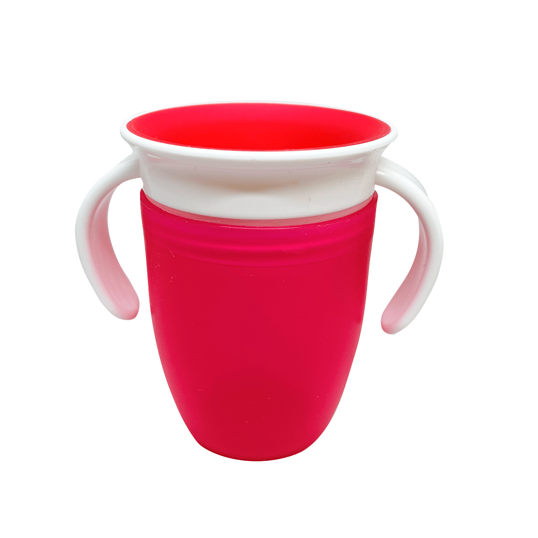 VASO PARA NIÑOS Y BEBÉS ANTIDERRAMES 360°