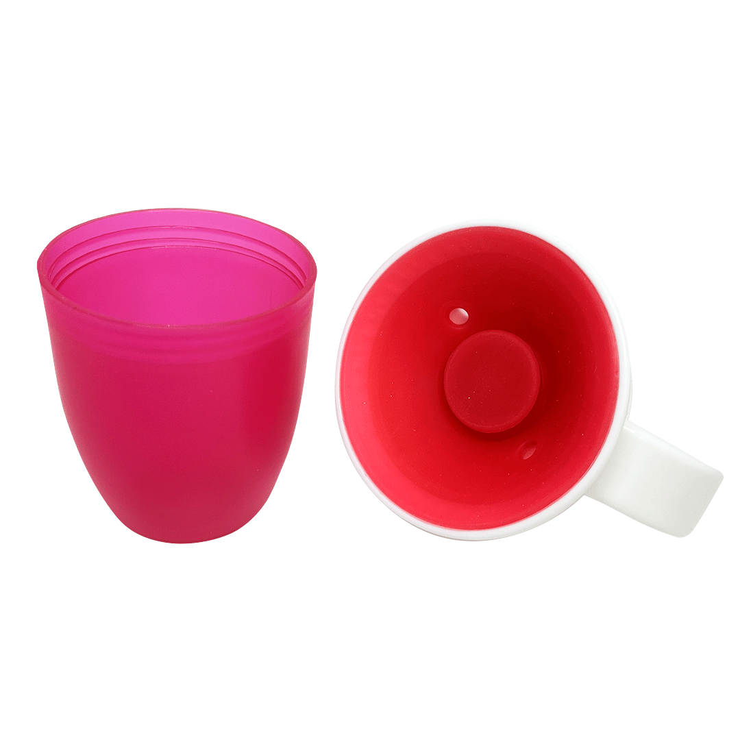 VASO PARA NIÑOS Y BEBÉS ANTIDERRAMES 360°