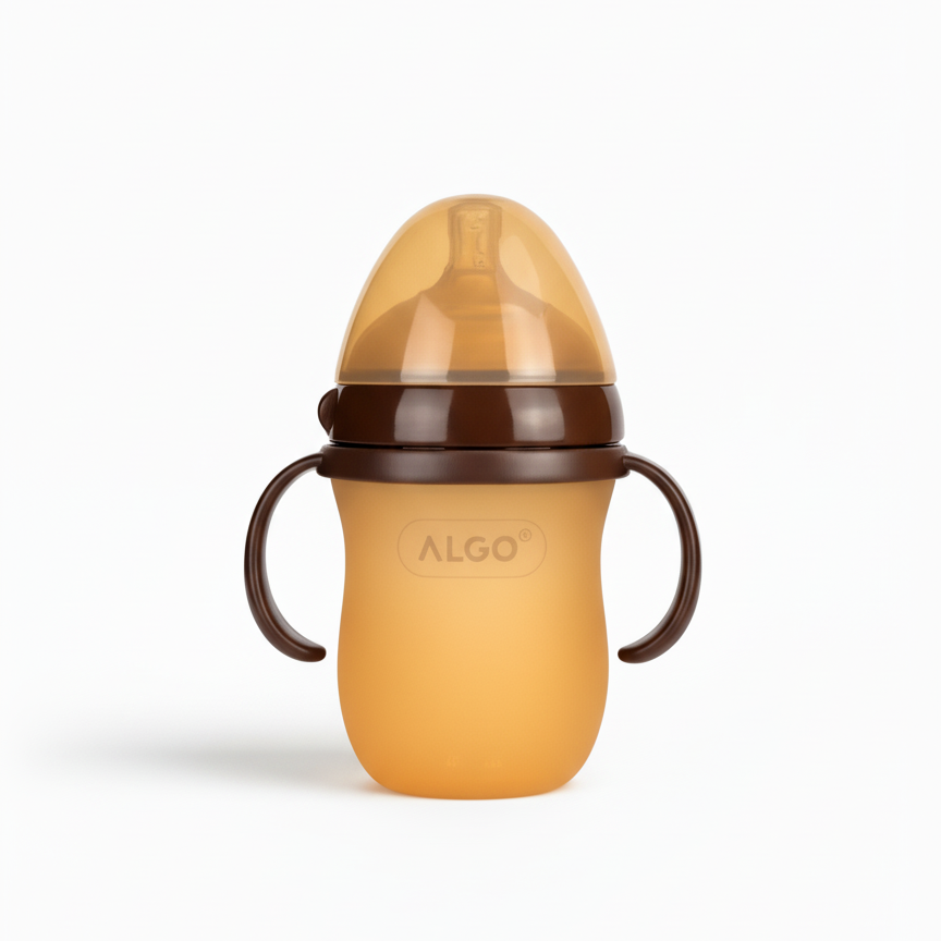 BIBERON SILICONA ANTICOLICO NATURAL MOMFEEL