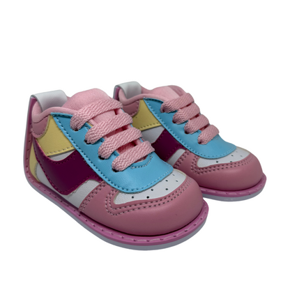 TENIS DEPORTIVOS COLORS ROSADOS