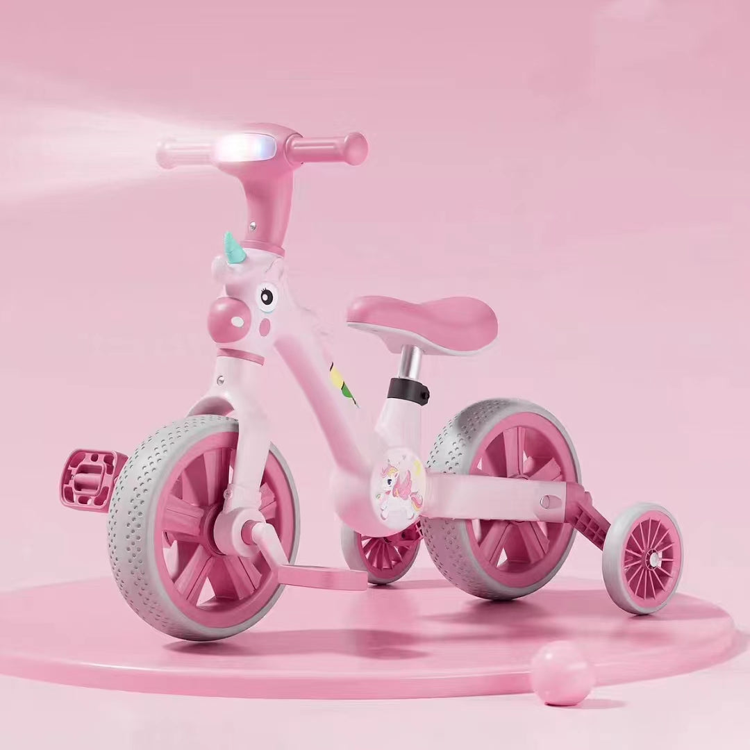 BICICLETA TRICICLO EVOLUTION ® PEDALES Y RUEDAS LUCES Y SONIDO