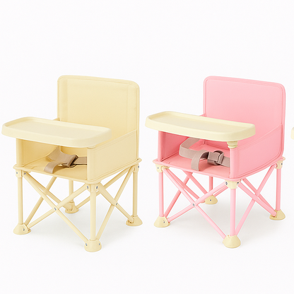 SILLA COMEDOR PLEGABLE CAMPING BEBE