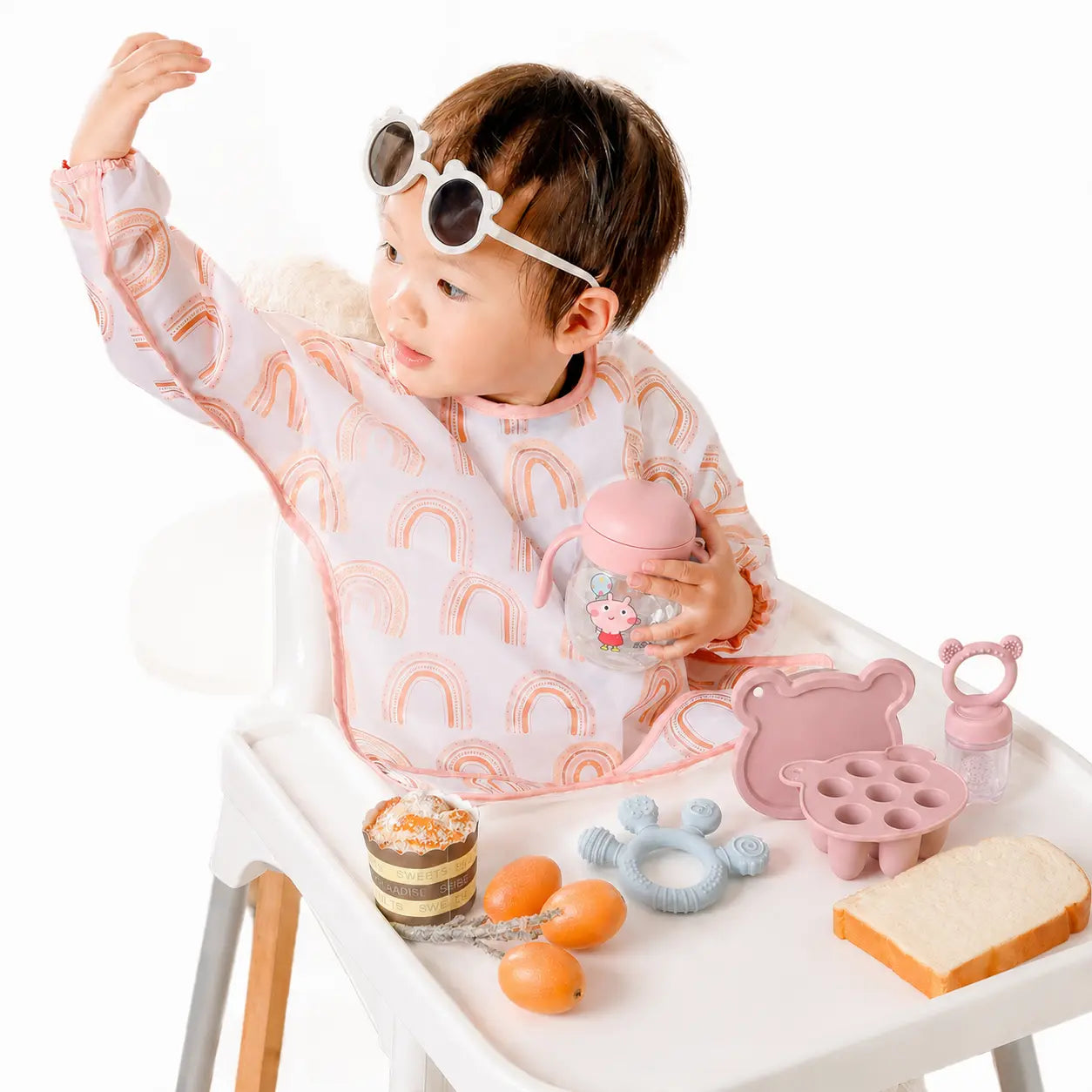 KIT GROWN UP VASO+CHUPO+MOLDE HELADOS+MORDEDOR Y BABERO