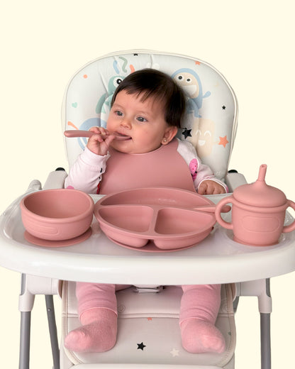 SET DE ALIMENTACIÓN PARA BEBÉS 7 PIEZAS