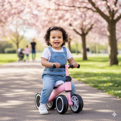 TRICICLO EQUILIBRIO SIN PEDALES INICIACION CUATRO RUEDAS