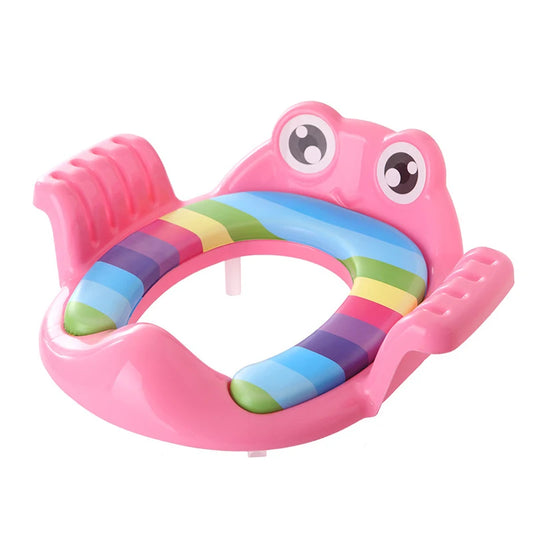 REDUCTOR DE BAÑO PARA BEBE TAZA ACOLCHADO