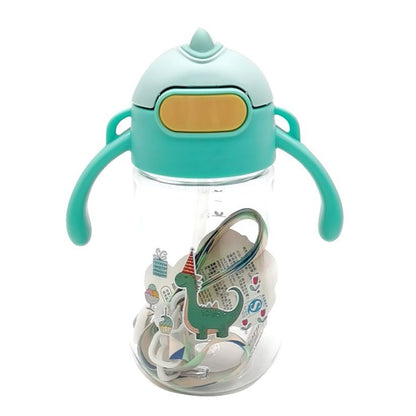 VASO PITILLO DINOSAURIO ANIMALES 400 ML