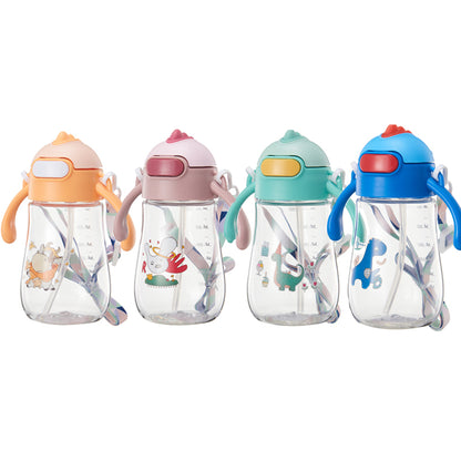 VASO PITILLO DINOSAURIO ANIMALES 400 ML