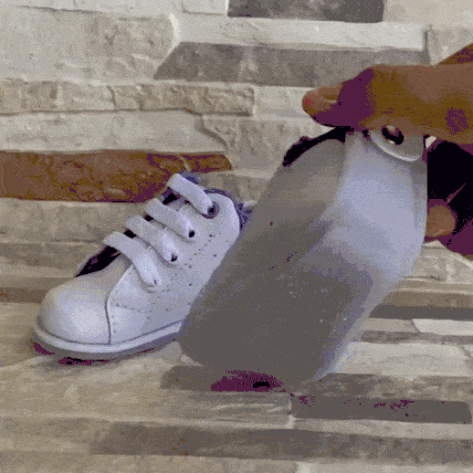 TENIS SMITH BLANCO LED LILA