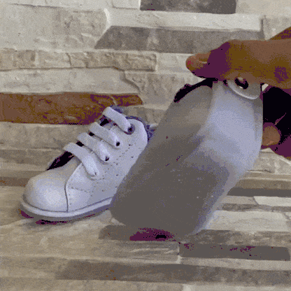 TENIS SMITH BLANCO LED LILA