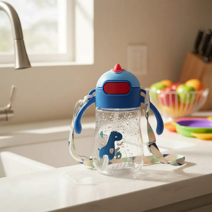 VASO PITILLO DINOSAURIO ANIMALES 400 ML