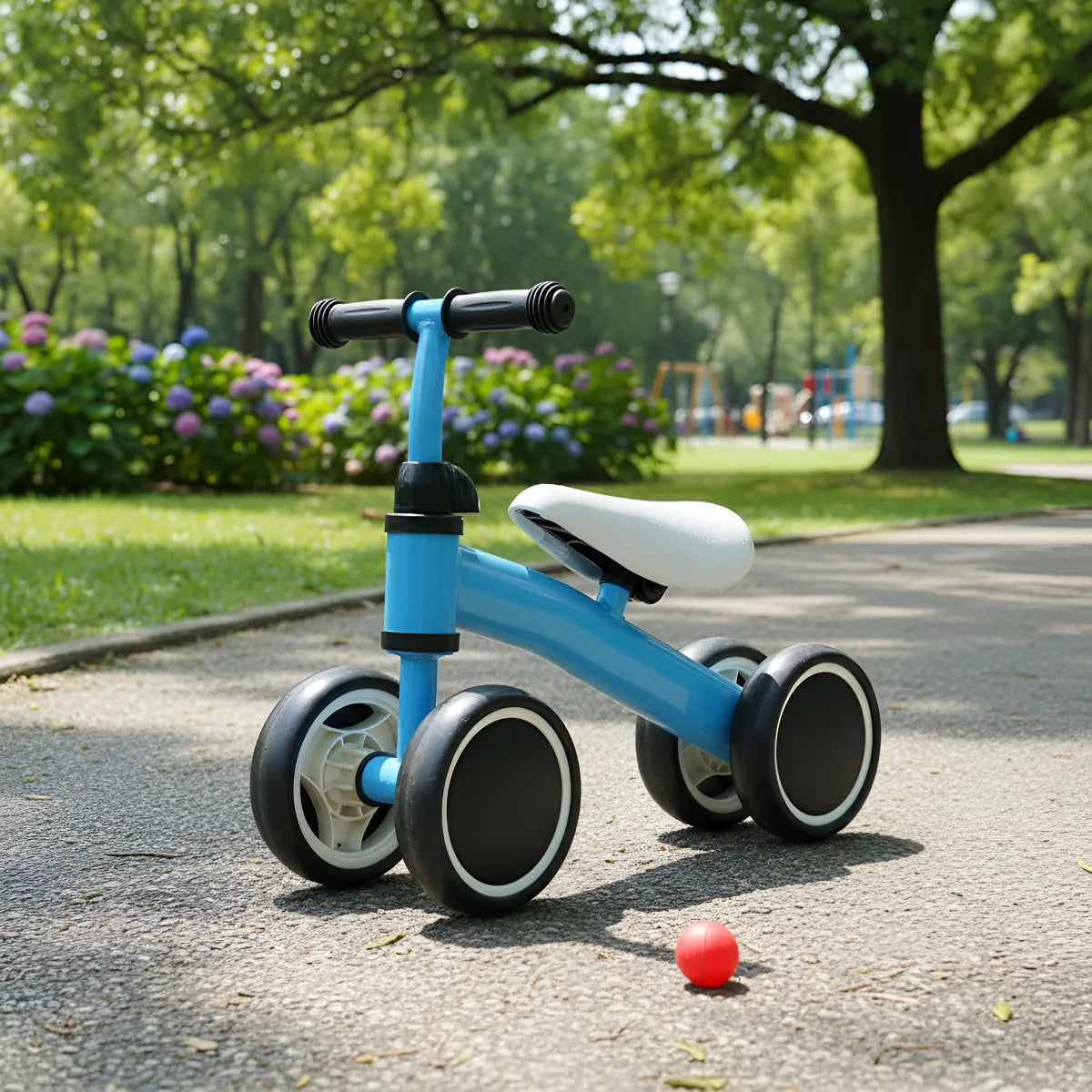 TRICICLO EQUILIBRIO SIN PEDALES INICIACION CUATRO RUEDAS