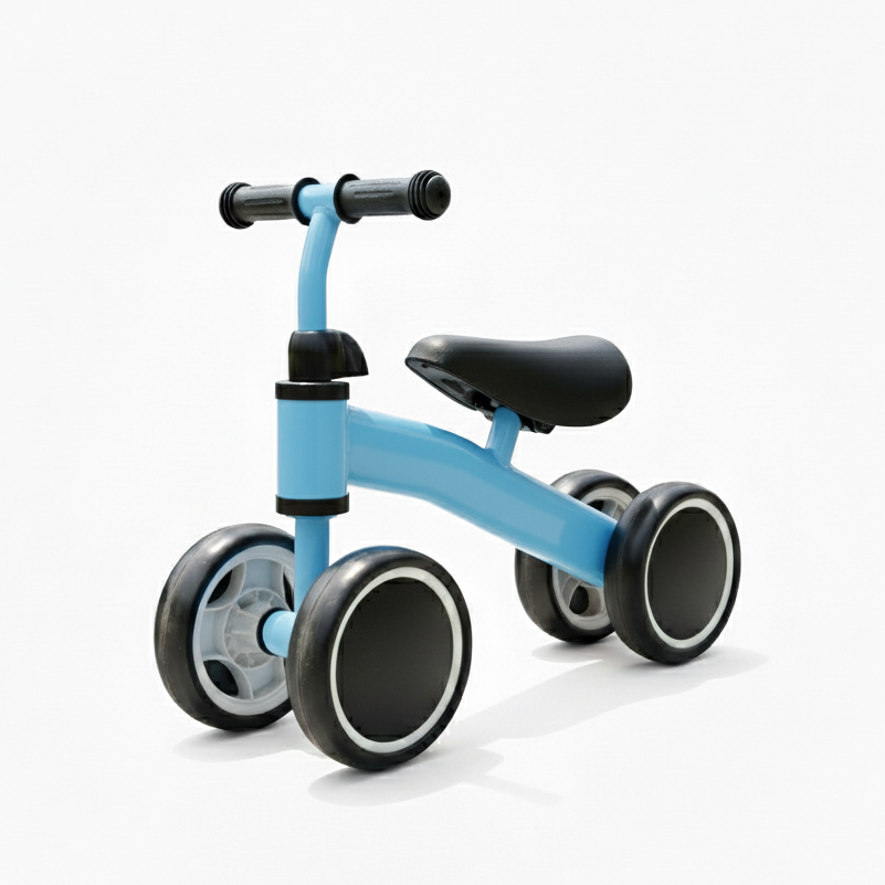 TRICICLO EQUILIBRIO SIN PEDALES INICIACION CUATRO RUEDAS