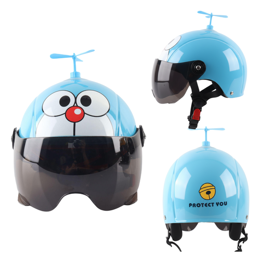CASCO DE SEGURIDAD INFANTIL CON VISERA