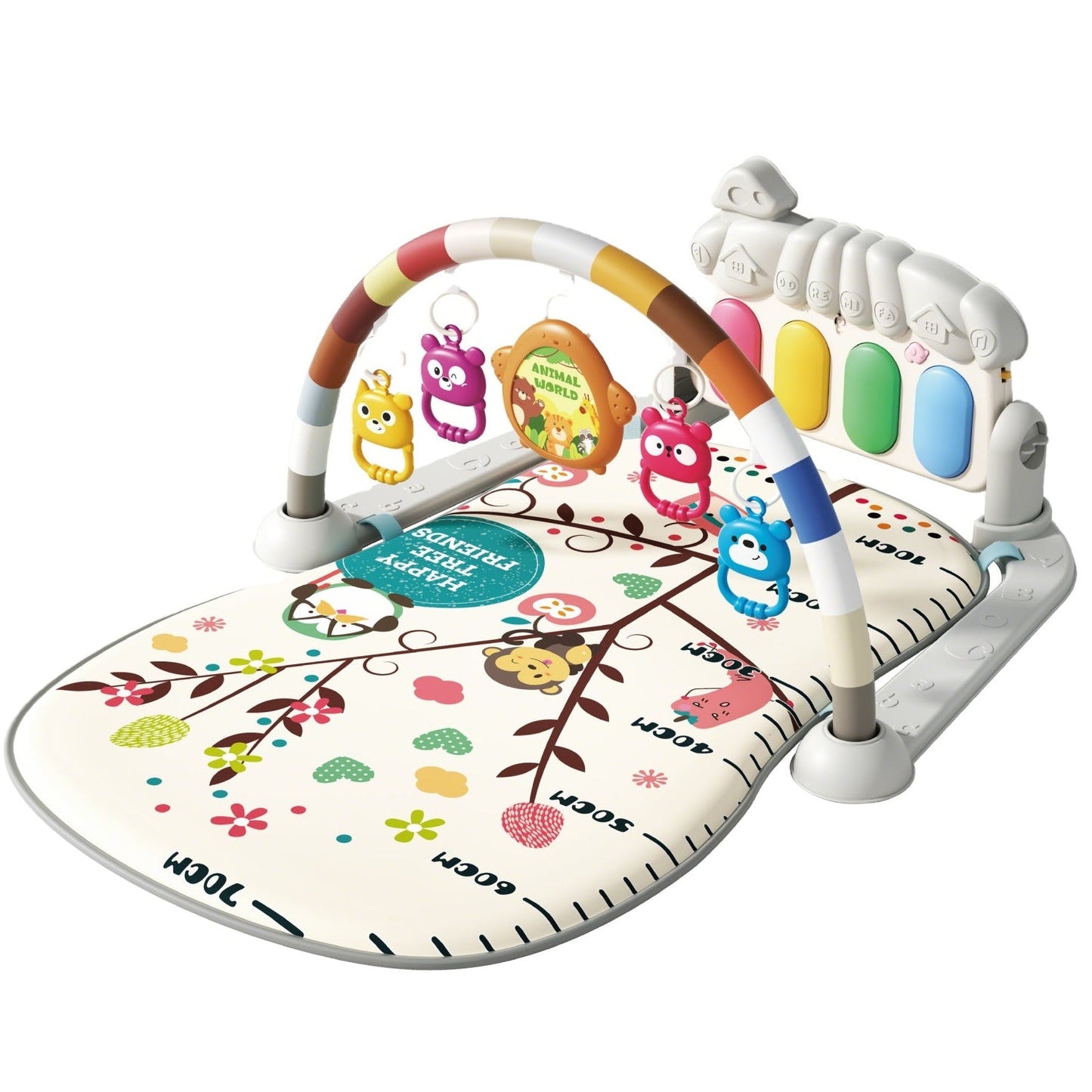 GIMNASIO DE ESTIMULACION CON PIANO PARA BEBÉ