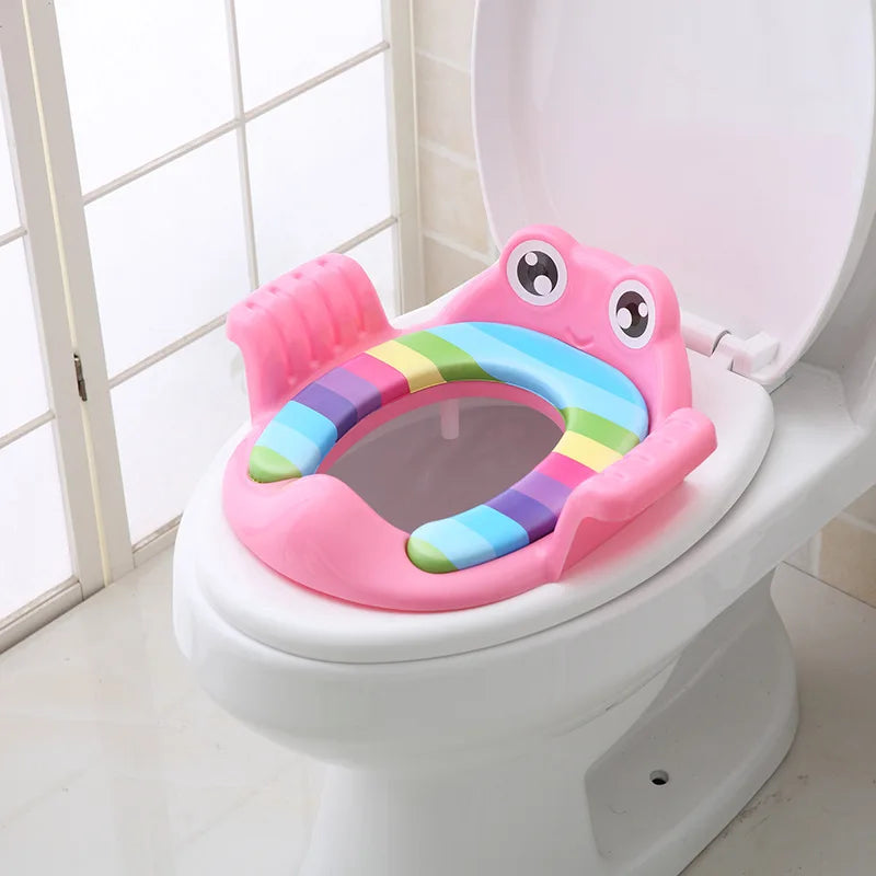 REDUCTOR DE BAÑO PARA BEBE TAZA ACOLCHADO