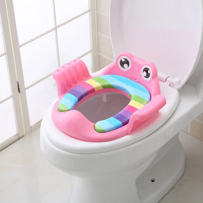 REDUCTOR DE BAÑO PARA BEBE TAZA ACOLCHADO