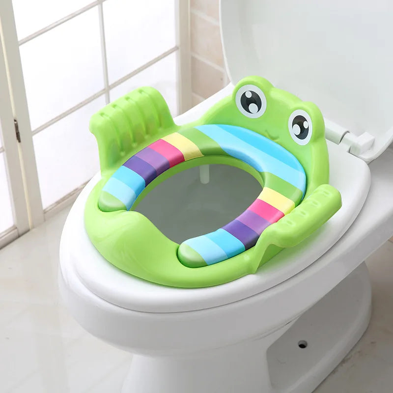 REDUCTOR DE BAÑO PARA BEBE TAZA ACOLCHADO