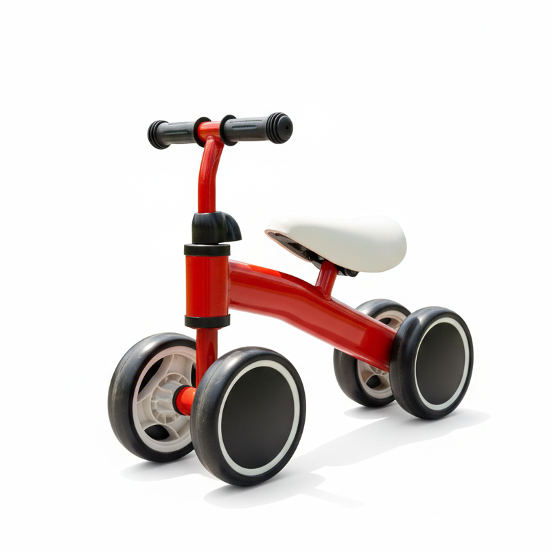 TRICICLO EQUILIBRIO SIN PEDALES INICIACION CUATRO RUEDAS