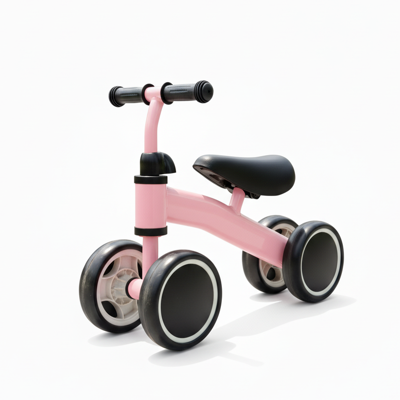 TRICICLO EQUILIBRIO SIN PEDALES INICIACION CUATRO RUEDAS