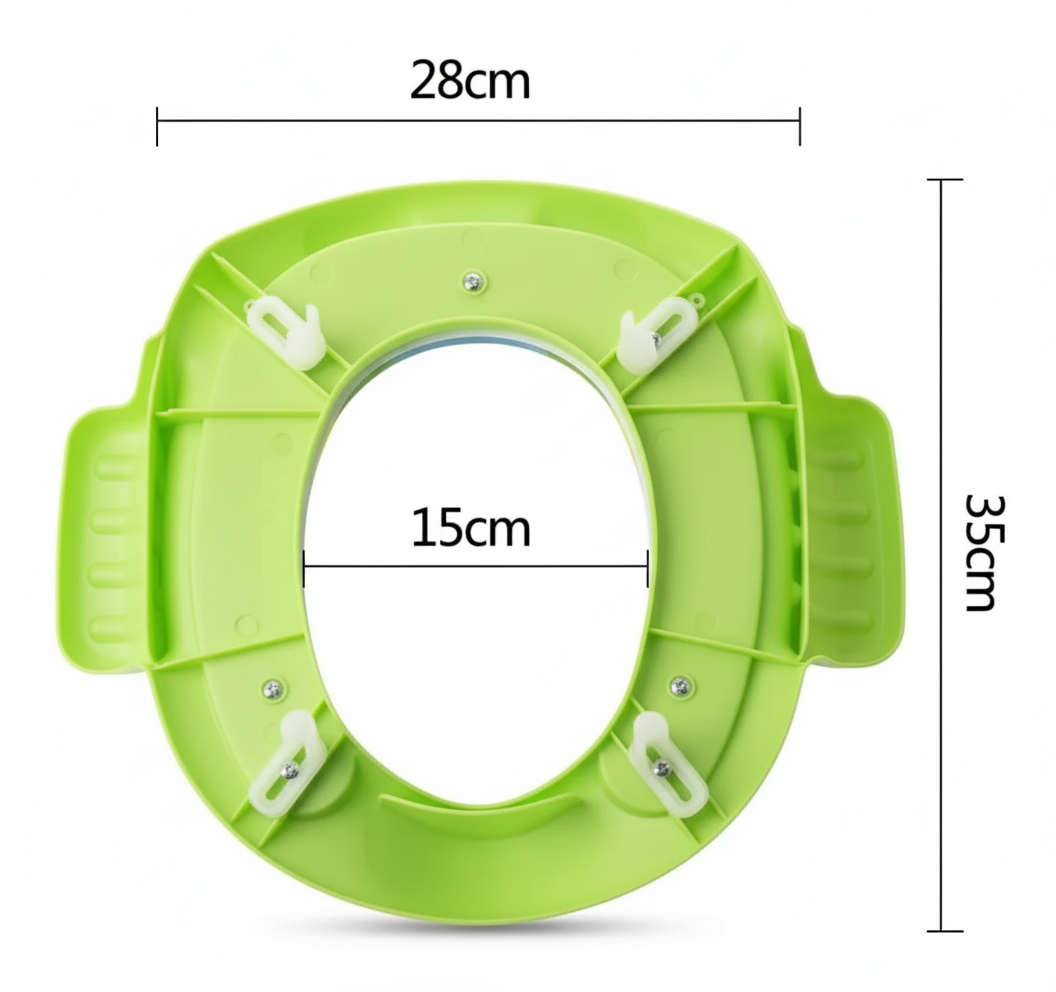REDUCTOR DE BAÑO PARA BEBE TAZA ACOLCHADO