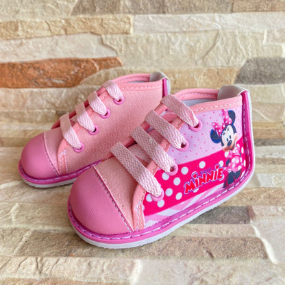 TENIS ESTAMPADO LONA MINNIE