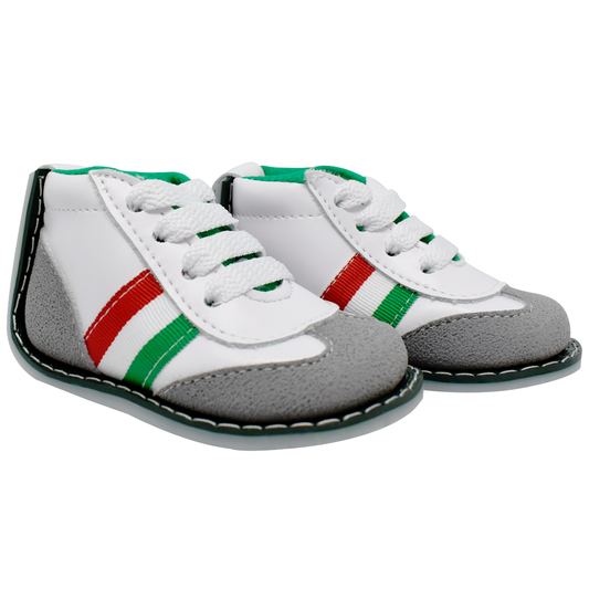 TENIS GRS LUZ LED ITALIA VERDE